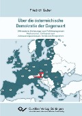 Cover-Bild zum Titel 'Über die österreichische Demokratie der Gegenwart' von ''