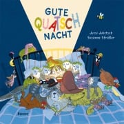 Cover-Bild zum Titel 'Gute-Quatsch-Nacht' von 'Jussi Jubitsch, Susanne Straßer'