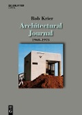 Cover-Bild zum Titel 'Architectural Journal 1960-1975' von 'Rob Krier'