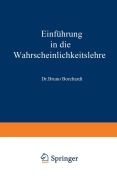 Cover-Bild zum Titel 'Einführung in die Wahrscheinlichkeitslehre' von 'Bruno Borchardt'