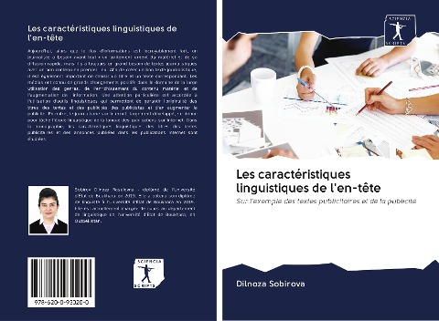 Les caractéristiques linguistiques de l'en-tête - Dilnoza Sobirova