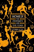 Cover-Bild zum Titel 'The Odyssey & the Iliad Complete' von 'Homer'