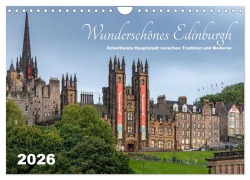Cover-Bild zum Titel 'Wunderschönes Edinburgh (Wandkalender 2026 DIN A4 quer), CALVENDO Monatskalender' von 'Christian Horstkötter'