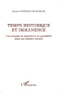 Cover-Bild zum Titel 'Temps historique et immanence' von 'Chataignier Gadelha'