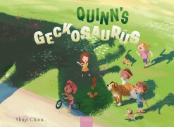 Cover-Bild zum Titel 'Quinn's Geckosaurus' von 'Shuyi Chiou'