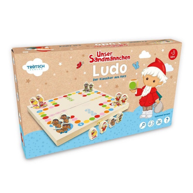 Trötsch Unser Sandmännchen Spiel Ludo - 