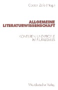 Cover-Bild zum Titel 'Allgemeine Literaturwissenschaft' von ''