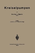 Cover-Bild zum Titel 'Kreiselpumpen' von 'Ludwig Quantz'