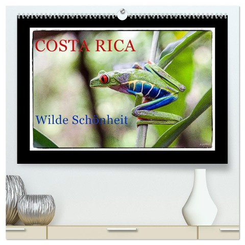 Costa Rica - Wilde Schönheit (hochwertiger Premium Wandkalender 2025 DIN A2 quer), Kunstdruck in Hochglanz - Heribert Adams