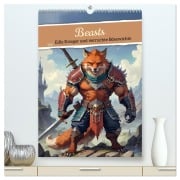 Cover-Bild zum Titel 'Beasts - Edle Krieger und verruchte Bösewichte (hochwertiger Premium Wandkalender 2026 DIN A2 hoch), Kunstdruck in Hochglanz' von 'Sell Pixs:Sell'
