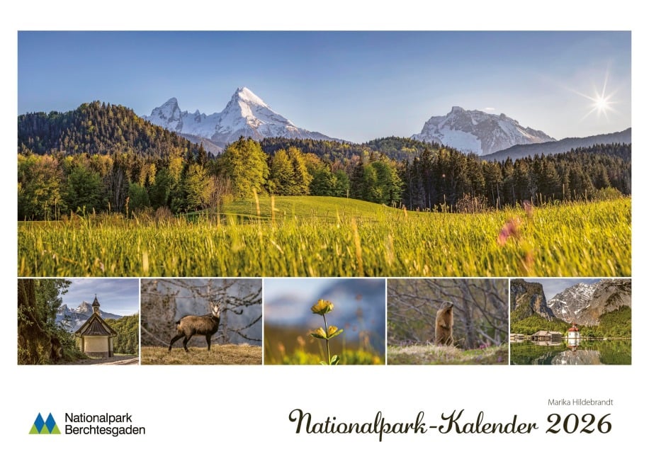 Nationalpark Berchtesgaden Kalender 2026 - Marika Hildebrandt