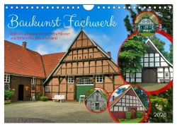 Cover-Bild zum Titel 'Baukunst Fachwerk (Wandkalender 2026 DIN A4 quer), CALVENDO Monatskalender' von 'Claudia Kleemann'
