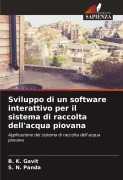 Cover-Bild zum Titel 'Sviluppo di un software interattivo per il sistema di raccolta dell'acqua piovana' von 'B. K. Gavit, S. N. Panda'