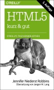 Cover-Bild zum Titel 'HTML5 - kurz & gut' von 'Jennifer Niederst Robbins'