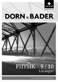 Dorn / Bader Physik SI 9/10. Lösungen. Baden-Württemberg - 