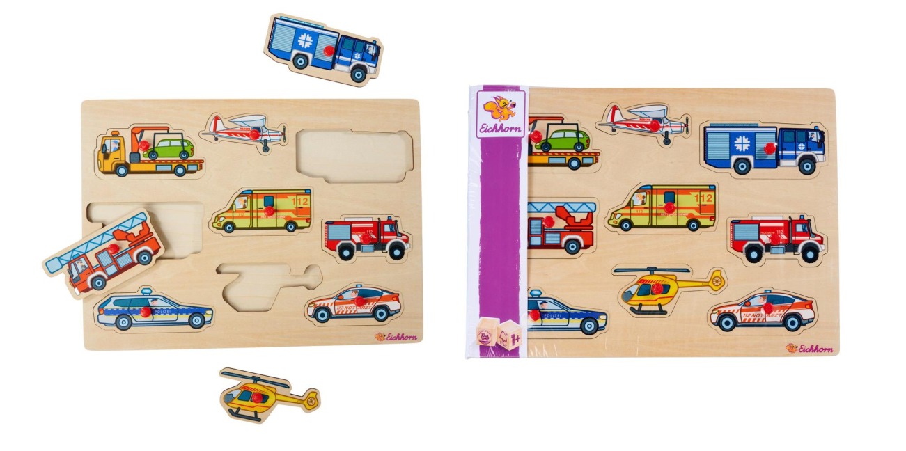 EH Puzzle Einsatzfahrzeuge - 