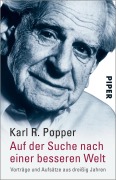 Cover-Bild zum Titel 'Auf der Suche nach einer besseren Welt' von 'Karl R. Popper'