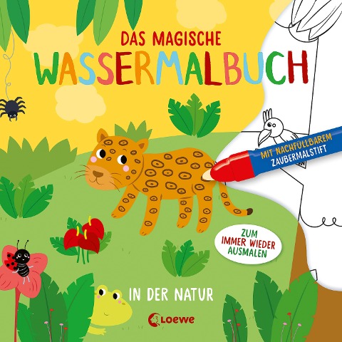 Das magische Wassermalbuch - In der Natur - 