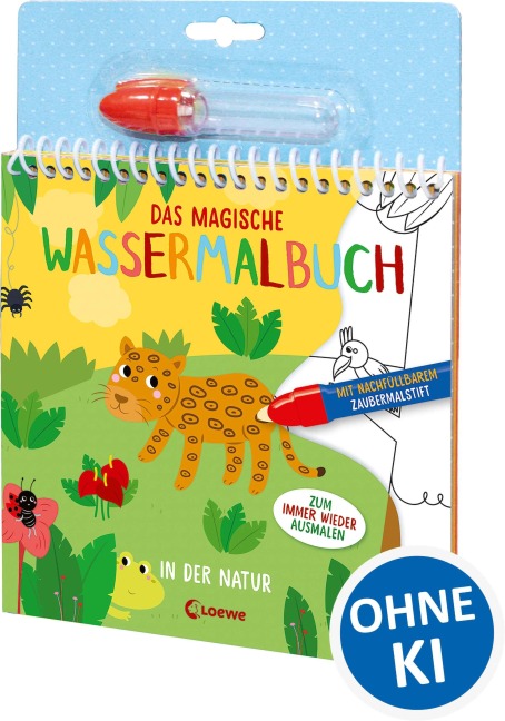 Das magische Wassermalbuch - In der Natur - 