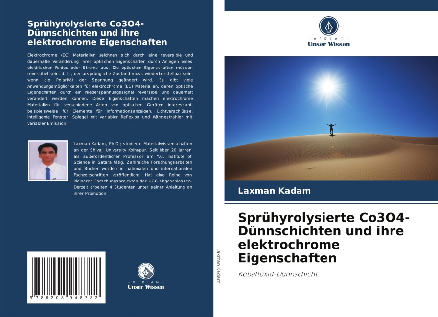 Sprühyrolysierte Co3O4-Dünnschichten und ihre elektrochrome Eigenschaften - Laxman Kadam