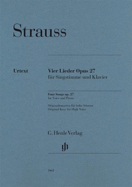 Richard Strauss - Vier Lieder op. 27 - Richard Strauss