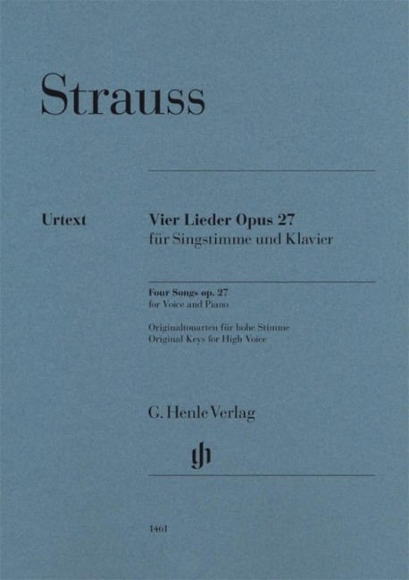 Richard Strauss - Vier Lieder op. 27 - Richard Strauss