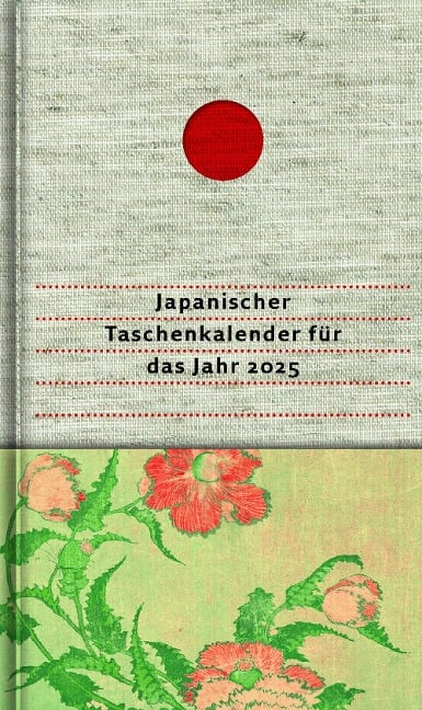 Japanischer Taschenkalender für das Jahr 2025 - Matsuo Bashô