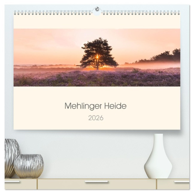 Mehlinger Heide (hochwertiger Premium Wandkalender 2026 DIN A2 quer), Kunstdruck in Hochglanz - Patricia Flatow