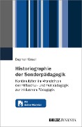 Cover-Bild zum Titel 'Historiographie der Sonderpädagogik' von 'Dagmar Hänsel'
