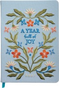 Cover-Bild zum Titel 'Taschenkalender A5 2027: A Year full of Joy, bestickt, hellblau' von ''