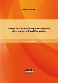 Cover-Bild zum Titel 'Enterprise-Content-Management-Systeme als Leistung im Cloud Computing' von 'Katharina Schronz'