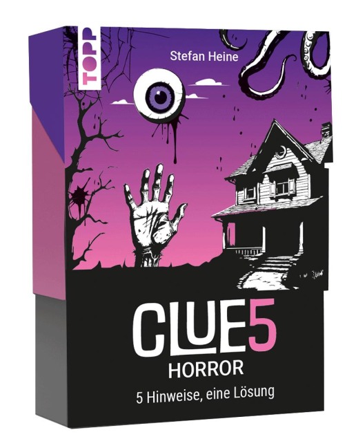 CLUE5 #Horror. 5 Hinweise, nur eine Lösung. Das Trend-Quiz für deine Tasche - Stefan Heine