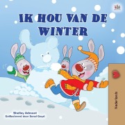 Cover-Bild zum Titel 'I Love Winter (Dutch Book for Kids)' von 'Shelley Admont, Kidkiddos Books'