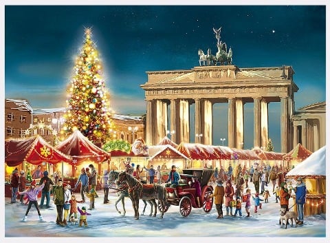Adventskalender "Berlin, Brandenburger Tor" - M. Haduk