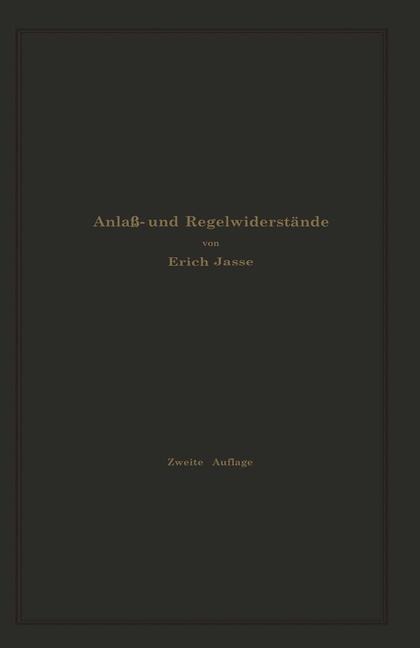 Anlaß- und Regelwiderstände - 