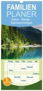 Cover-Bild zum Titel 'Familienplaner 2027 - Seen - Berge - Salzkammergut mit 5 Spalten (Wandkalender, 21 x 45 cm) CALVENDO' von 'Hannelore Hauer'