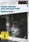 Cover-Bild zum Titel 'Heute abend und morgen früh & Motivsuche' von 'Helga Schubert, Henry Schneider, Dietmar Hochmuth, Günther Fischer'