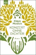 Cover-Bild zum Titel 'Konzert ohne Dichter' von 'Klaus Modick'