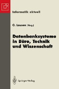 Cover-Bild zum Titel 'Datenbanksysteme in Büro, Technik und Wissenschaft' von ''