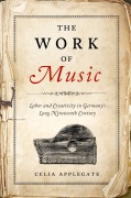 Cover-Bild zum Titel 'The Work of Music' von 'Celia Applegate'