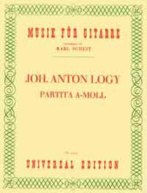 Partita - Johann Anton Logy