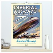 Cover-Bild zum Titel 'Imperial Airways - Ein faszinierendes Kapitel der Luftfahrtgeschichte (hochwertiger Premium Wandkalender 2027 DIN A2 hoch), Kunstdruck in Hochglanz' von 'Henning von Löwis of Menar'