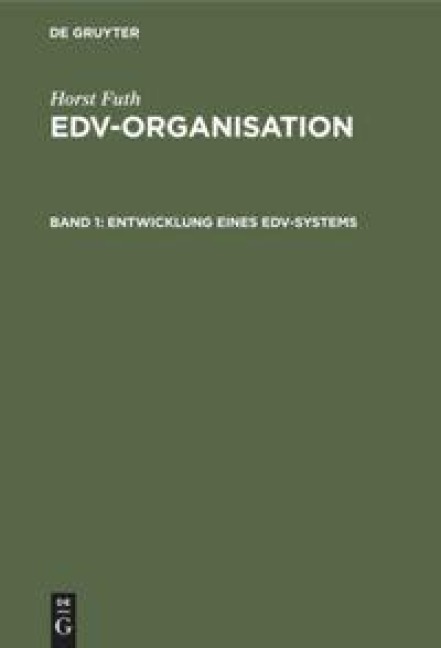 Entwicklung eines EDV-Systems - Horst Futh