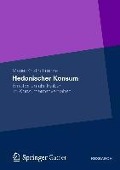 Cover-Bild zum Titel 'Hedonischer Konsum' von 'Marie-Kristin Franke'