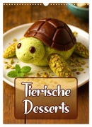 Cover-Bild zum Titel 'Tierische Desserts (Wandkalender 2027 DIN A3 hoch), CALVENDO Monatskalender' von 'ShirtScene'