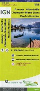 Annecy Chamonix-Mont-Blanc Albertville 1:100 000 - 