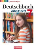 Deutschbuch Gymnasium 7. Jahrgangsstufe - Bayern - Arbeitsheft mit Lösungen - Martin Scheday, Konrad Wieland