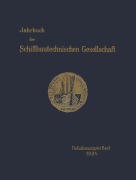 Cover-Bild zum Titel 'Jahrbuch der Schiffbautechnischen Gesellschaft' von 'Schiffbautechnischen Gesellschaft'