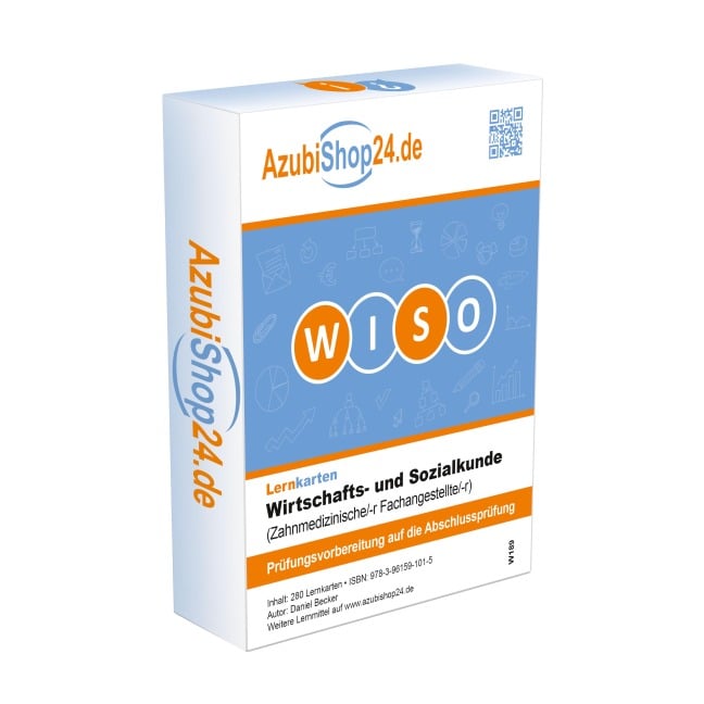 AzubiShop24.de Lernkarten Basis Wirtschafts- und Sozialkunde (Zahnmedizinische/-r Fachangestellte/-r) - Michaela Rung-Kraus