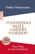 Cover-Bild zum Titel 'Irgendwas muss anders werden!' von 'Helen Heinemann'